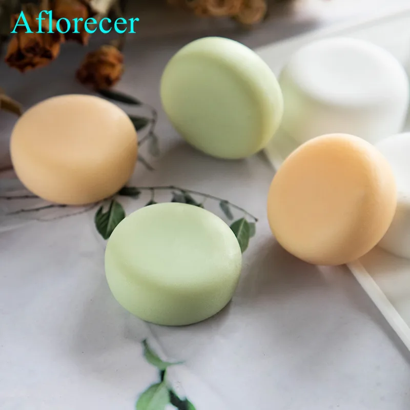 Round Food Grade Silicone Mold Hand-made Soap Silicone Mold High Temperature Resistant Easy Release soap Making Supplies silicone mold,soap molds