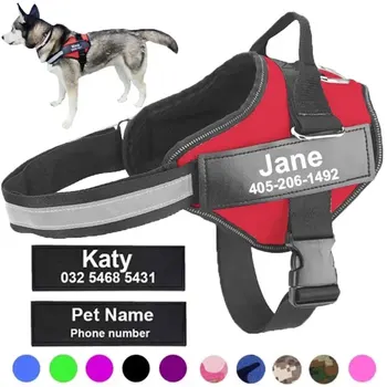 Dog Harness NO PULL Reflective Breathable Adjustable Pet Harness 1