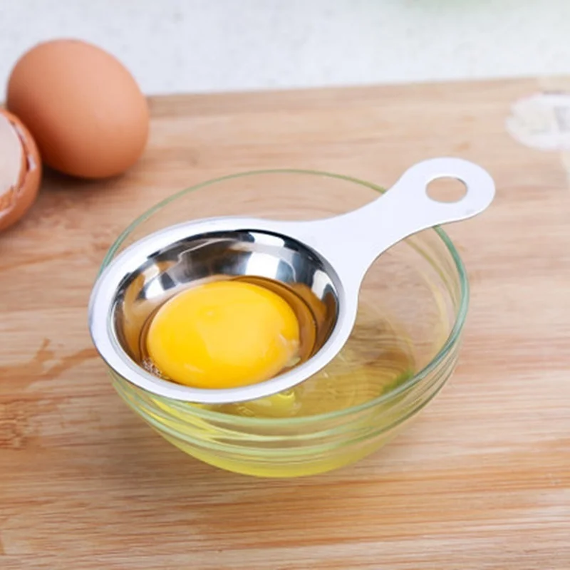 Высококачественный 403 пищевой сепаратор из нержавеющей стали для яичного желтка, разделитель яичного белка, инструмент для яиц, кухонный гаджет для приготовления пищи