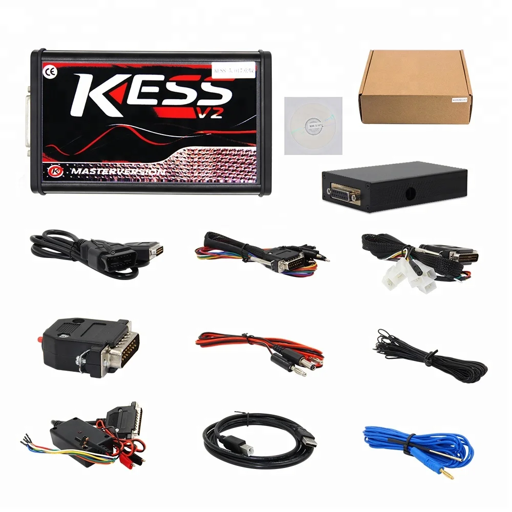 Европейская версия Kess V5.017 красная плата программируемый ecu мотоцикл V2.47 без знака ограничения OBD2 ECU Инструменты для программирования