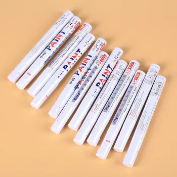 

White Pen Paint 12pcs/Set Color Pens Supplies Permanent Marker Pens