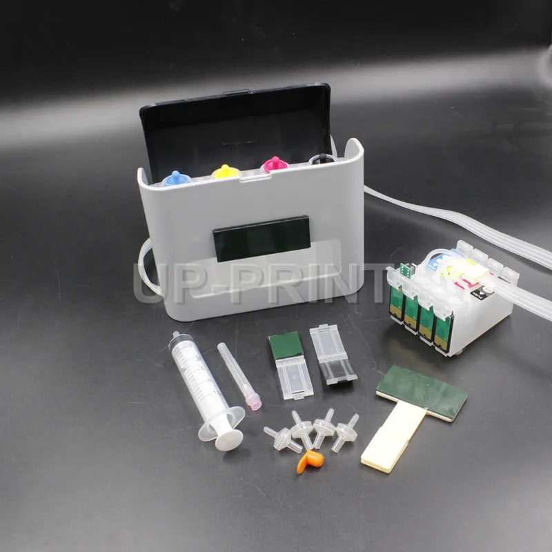Вверх по 1 комплекту, новинка T1291-T1294 ciss совместим с для Epson Stylus SX420W SX425W SX525WD SX230 принтер