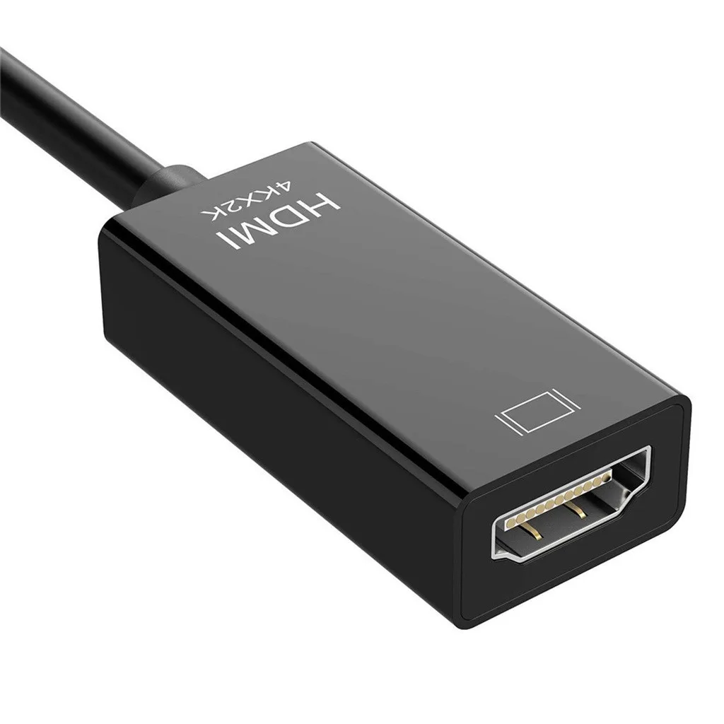 Ouhaobin Mini DisplayPort Display Port DP to HDMI Adapter Cable Smart Conversion Chip Support 4K Converter Adapter
