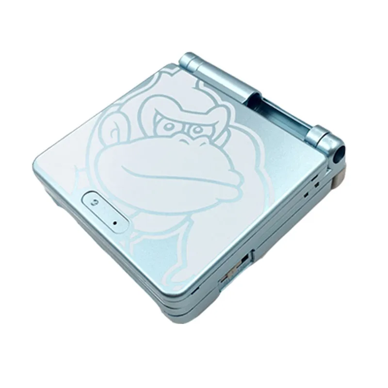 Blue KingKong Корпус для kingd Gameboy Advance SP GBA корпус SP Замена для GBASP игровой консоли Корпус чехол с кнопками - Цвет: Blue KingKong