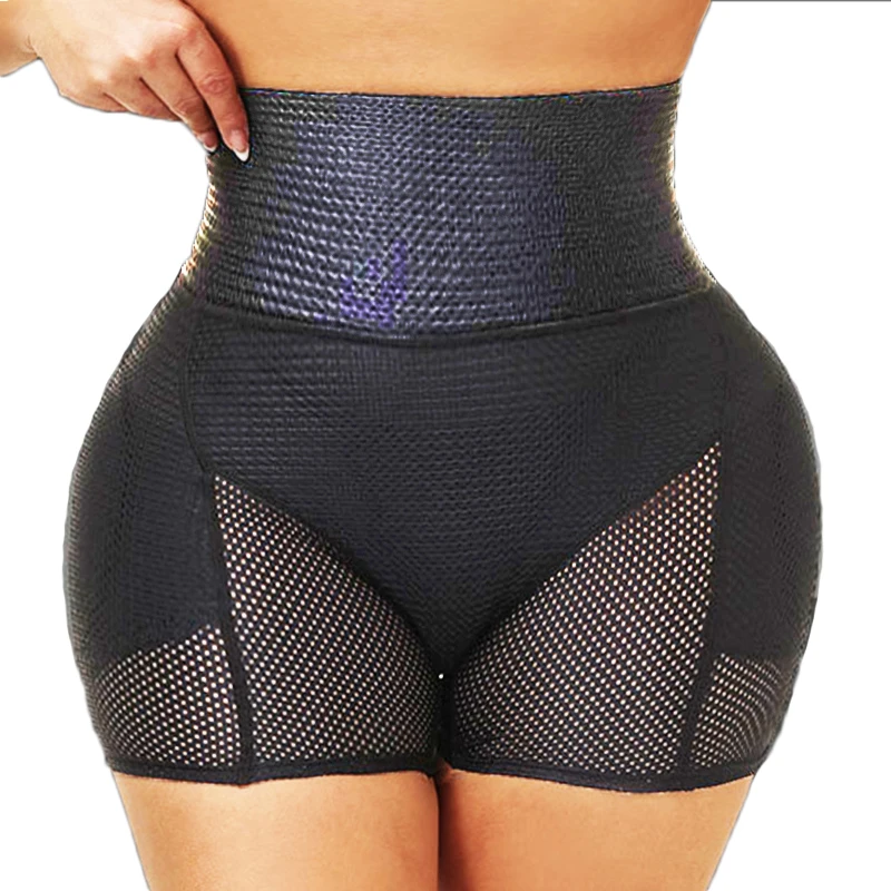 GUUDIA High Waist Trainer Body Shaper Panties Hip Butt Padded Panty Butt Lifter Hip Enhancer Thick Waistband Lace Shapers Women best shapewear for tummy and waist Shapewear