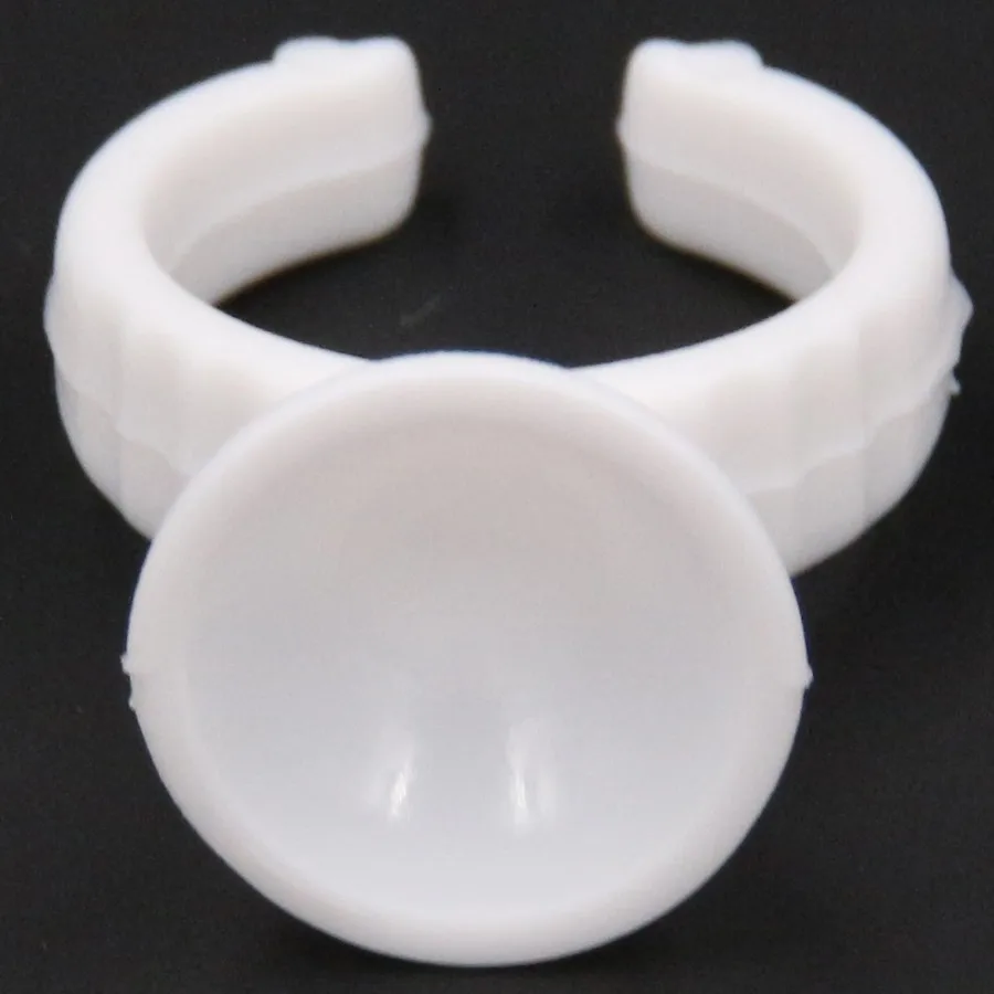 

100Pcs Disposable Accessories Plastic Pigment Container Caps Tattoo Ink Cups For Permanent Tattoo Makeup Eyebrow Makeup