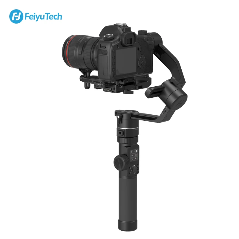 FeiyuTech AK4500 3-х позиционный ручной карданный Стабилизатор камеры DSLR комплект для Sony Canon Nikon 4,6 кг грузоподъемность с пультом дистанционного управления следите за Fcous