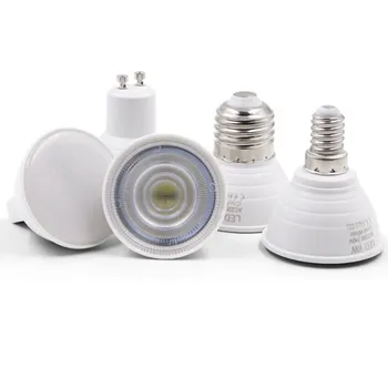 

10pcs E27 E14 MR16 220V GU10 LED spotlight 24 degrees 40 degrees 120 degrees 6w E27 220V Spotlight E14 220V MR16 LED