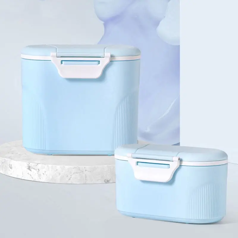 

New Baby Milk Powder Box Large Capacity Storage Tank Kids Children Portable Food Container Can K4UE