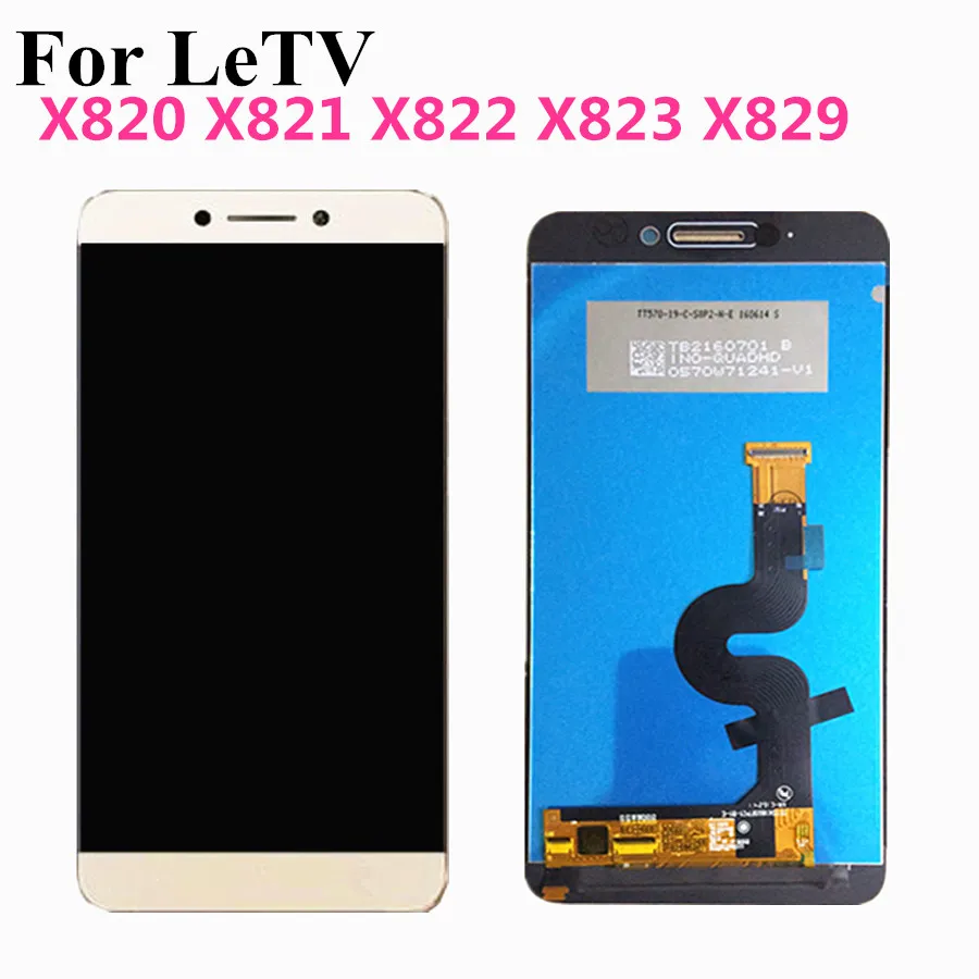 Original LCD For LeTV LeEco Le Max 2 LCD X829 X821 X822 X823 X820 LCD Screen Display Touch Screen Digitizer Assembly Replacement