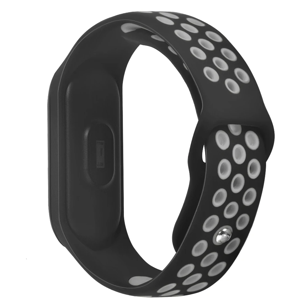 Сменный ремешок на запястье для mi Band 4 ремешок аксессуары для Xiaomi mi Band 4/3 спортивный силиконовый браслет-повязка для mi band 3/4
