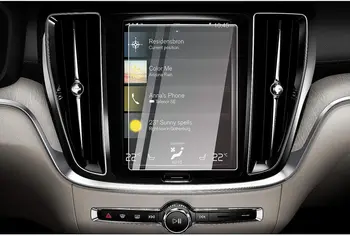 

Center Control Navigation Touch Screen Protector for Volvo S60 V60 XC40 8.7IN, Tempered Glass HD Scratch Resistance