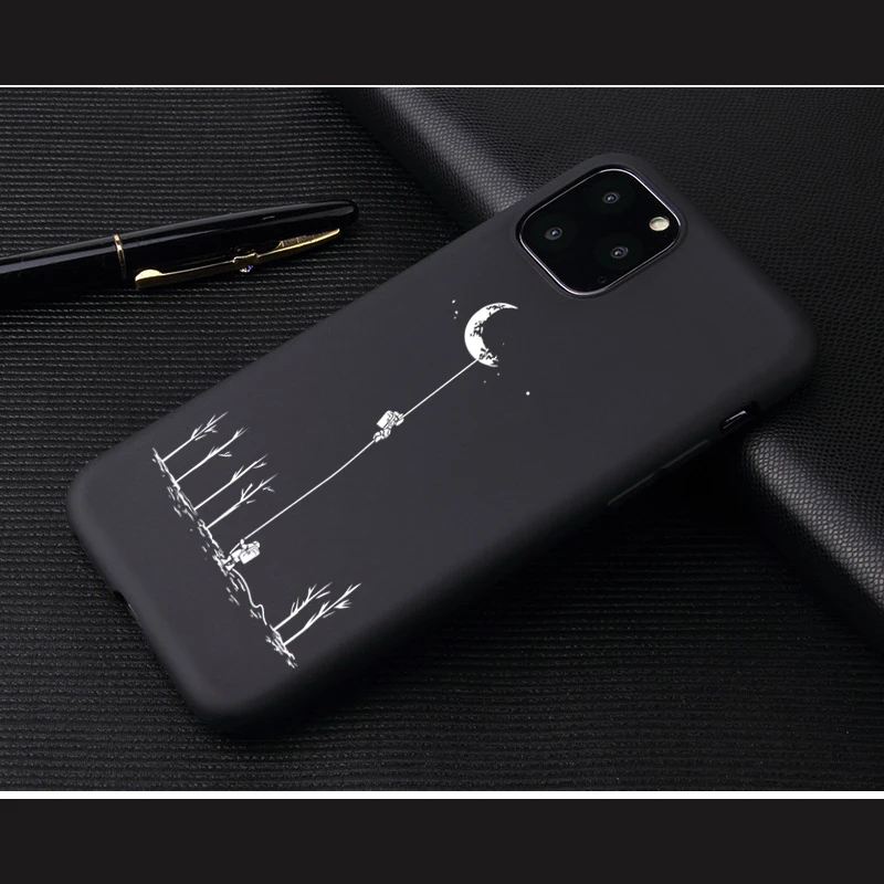 Милый телефон чехол для iPhone 6 6s 7 8 Plus X XR XS 11Pro Max 5 5S SE Lover Face мягкий TPU для iPhone 11 Pro Чехол Капа высокого качества - Цвет: 03