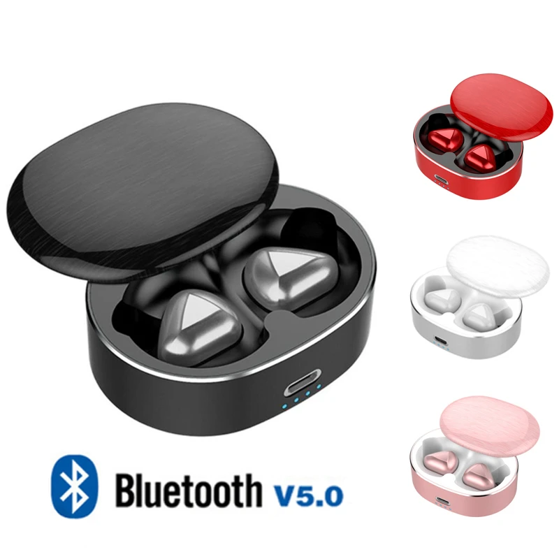 Спортивные Bluetooth Беспроводные наушники с шумоподавлением Tws водонепроницаемые 6D