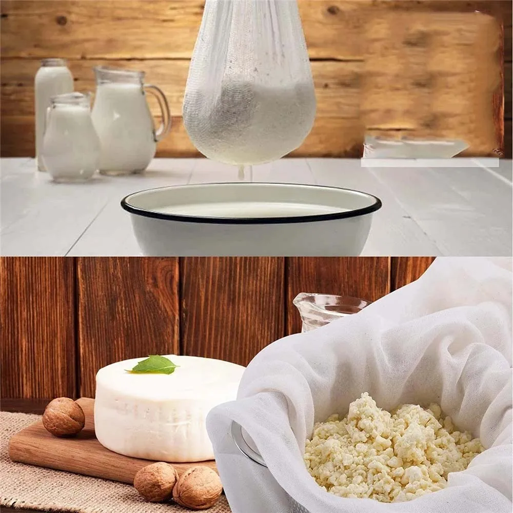 Multifunctional Pastry Cloth Cotton Cheese Tofu Cloth Soy Milk Wine Filter Cloth Kitchen Gadgets Baking Mat Ferment Pastry Tools