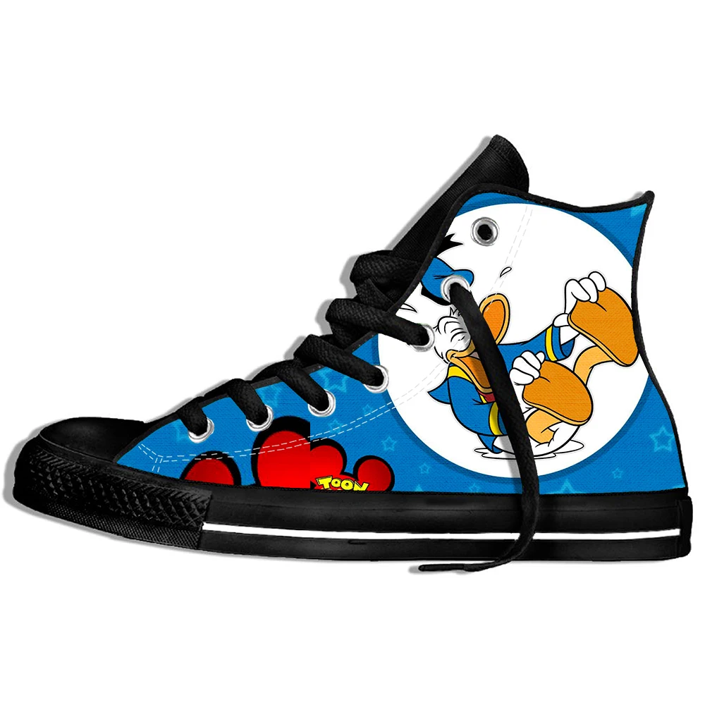 

Zaraing Donald Duck Colorblock Women/men Sneakers 2019 Summer Print Cartoon Casual Lightweight Shoes