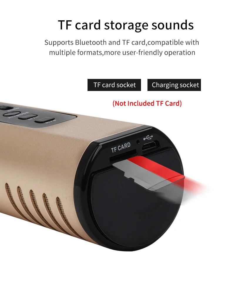 Мобильный телефон, микрофон беспроводной Bluetooth микрофон Поставляется со встроенным динамиком KTV детская Пшеница семья караоке K6