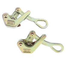 2 шт цельный трос для захвата кабеля, инструмент для вытягивания, несущая способность 1 T, подходит для кабеля диаметром 2,5-16 мм