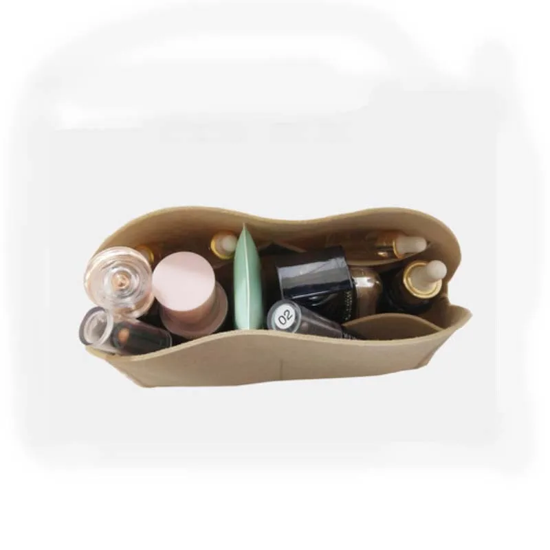 For Alma BB bag Insert Organizer Makeup Small Handbag Organize Inner Purse Portable Cosmetic bing Shell bag organizer Christmas 3