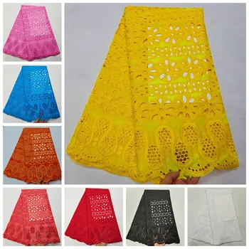 

African Cotton Lace Fabric 100% Cotton African Dry Lace Fabric Nigerian Lace Fabric 2020 High Quality Swiss Voile In Switzerland