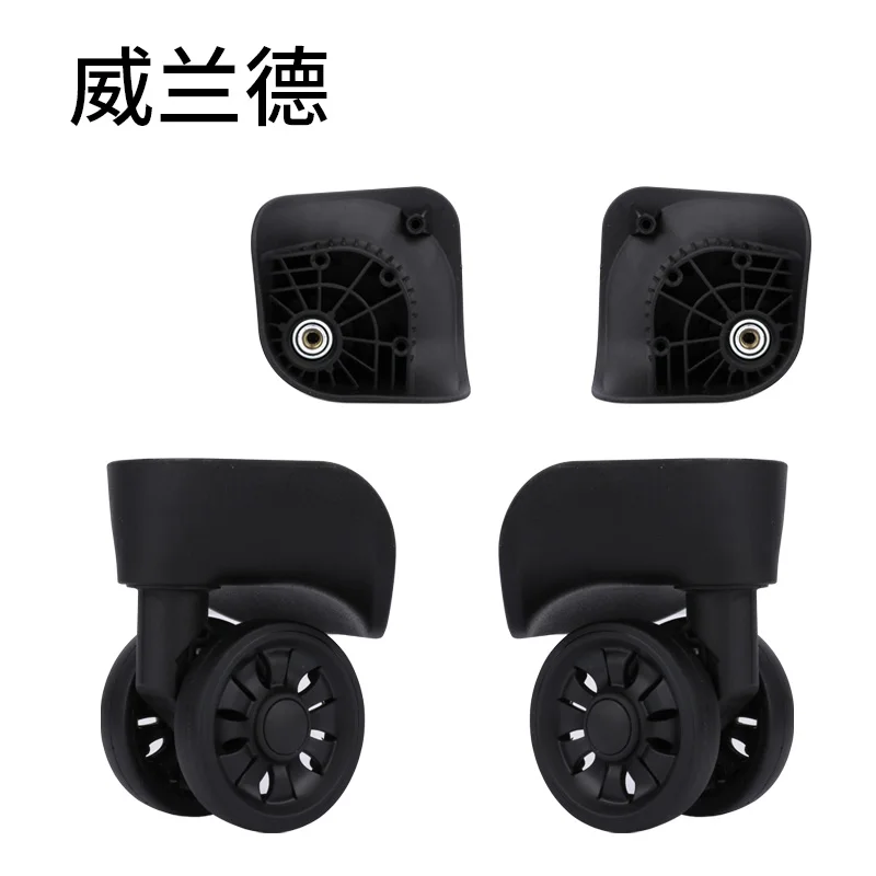 

Replacement Luggage Wheel High Quality Suitcase Repair Part universal Luggage Wheels Universal Wheel Spinner Black for Wheels
