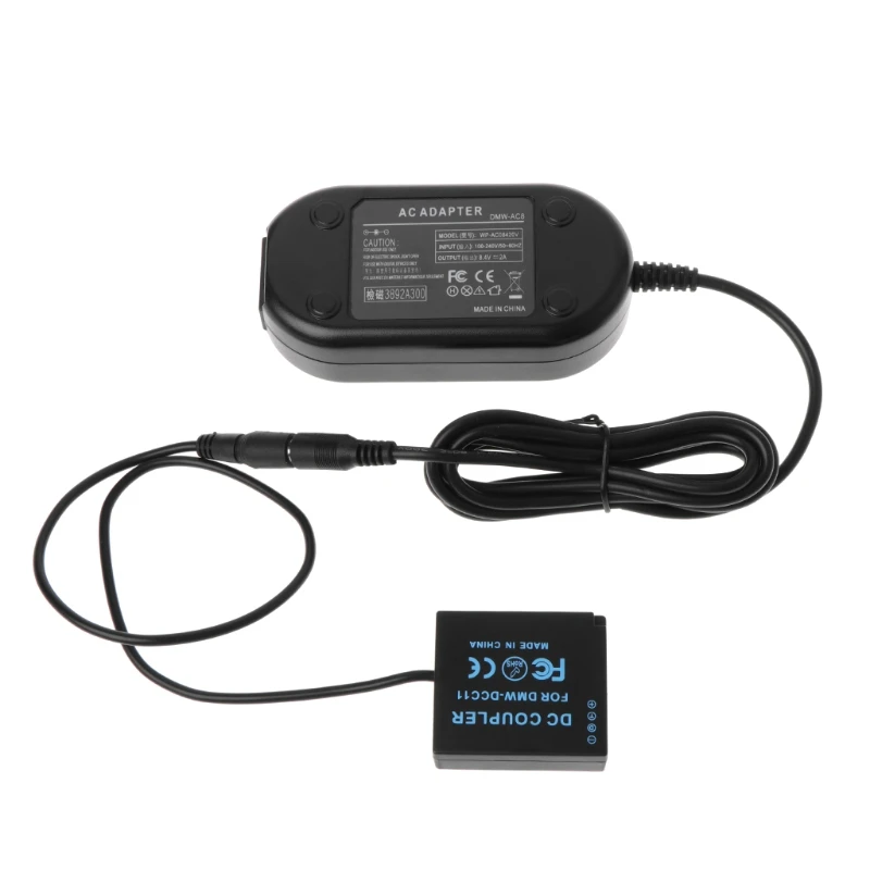 DMW-AC8 адаптер переменного тока+ DCC11 DC муфта для Panasonic DMC-GX80 DMC-GX85