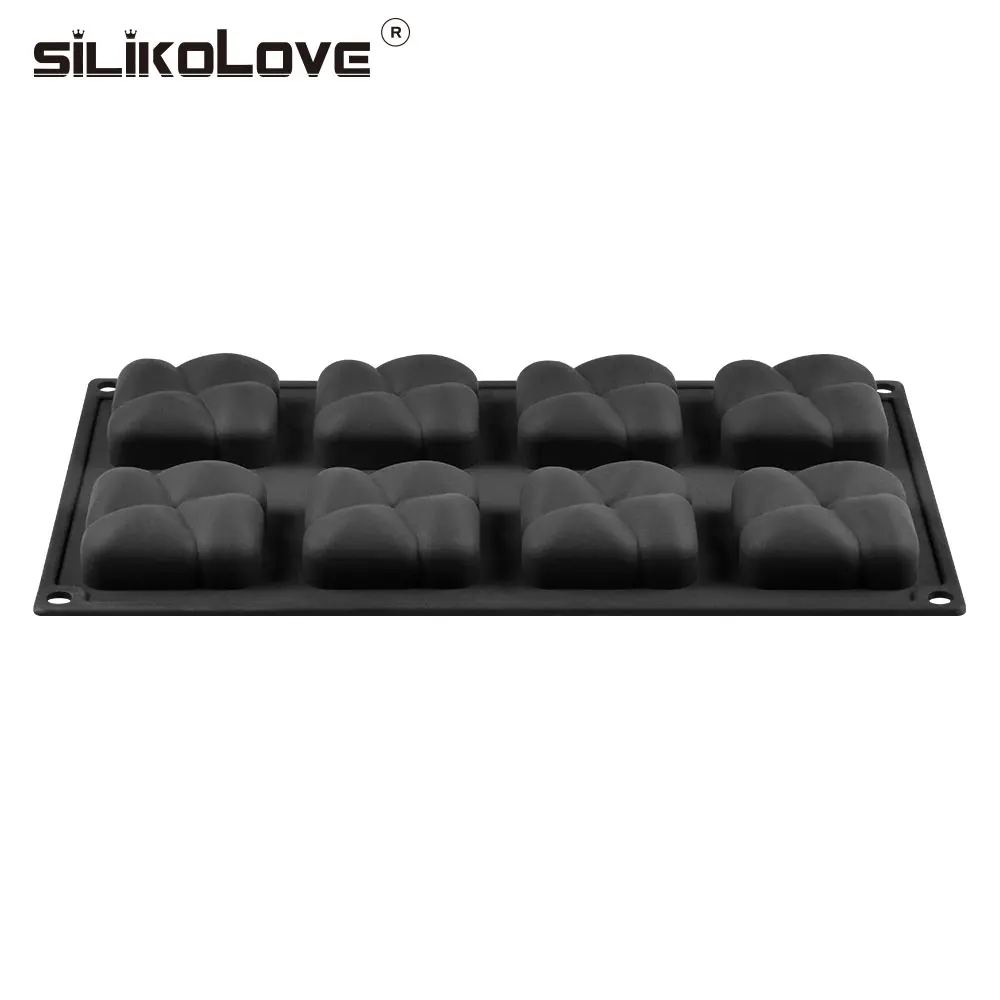 SILIKOLOVE 3D мусс силиконовая форма для десертов украшения торта инструменты для выпечки DIY формы для выпечки желе формы