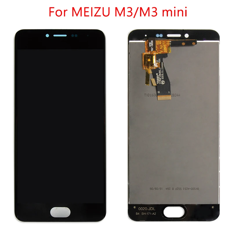 Дисплей для Meizu M3S M3 lcd сенсорный экран AAA Качество 5,0 дюймов дигитайзер в сборе с рамкой для MEIZU MEILAN 3 3S lcd