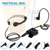 Heavy Duty Telescopic Throat Microphone Headset for Motorola EP450 GP68 GP88 CP140 GP328 T6200 P6600 P8268 MTP850 Walkie Talkie ► Photo 1/6