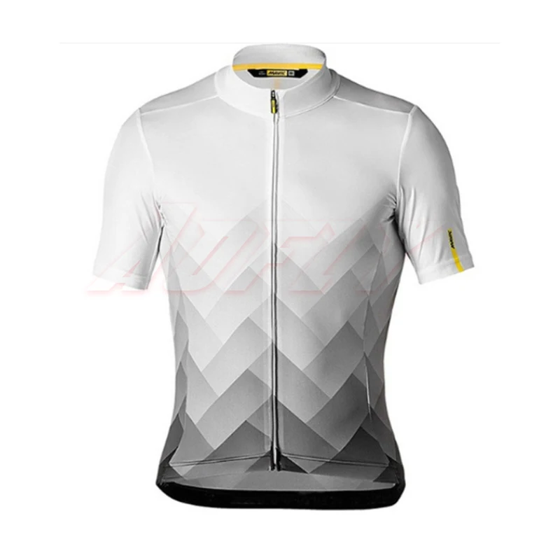 Командная одежда для велоспорта Mavic, одежда для велоспорта, Быстросохнущий комбинезон, гелевые комплекты одежды, Ropa Ciclismo uniformes Maillot, спортивная одежда 5XL - Цвет: Short top