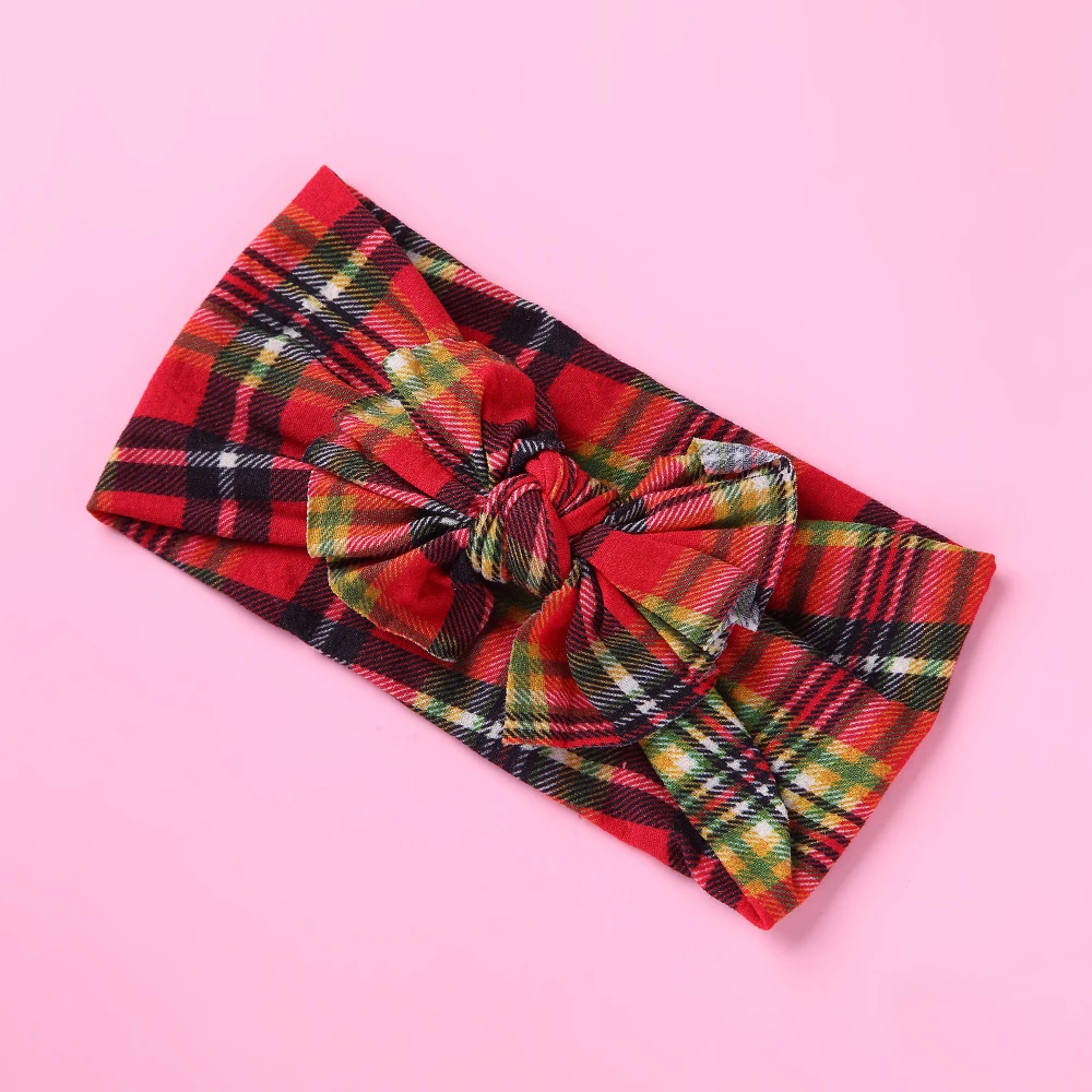 1pcs Kids Bow Knot Nylon Headband Children Girls Hair Band Turban Headband Cute Style Headwear bandeau