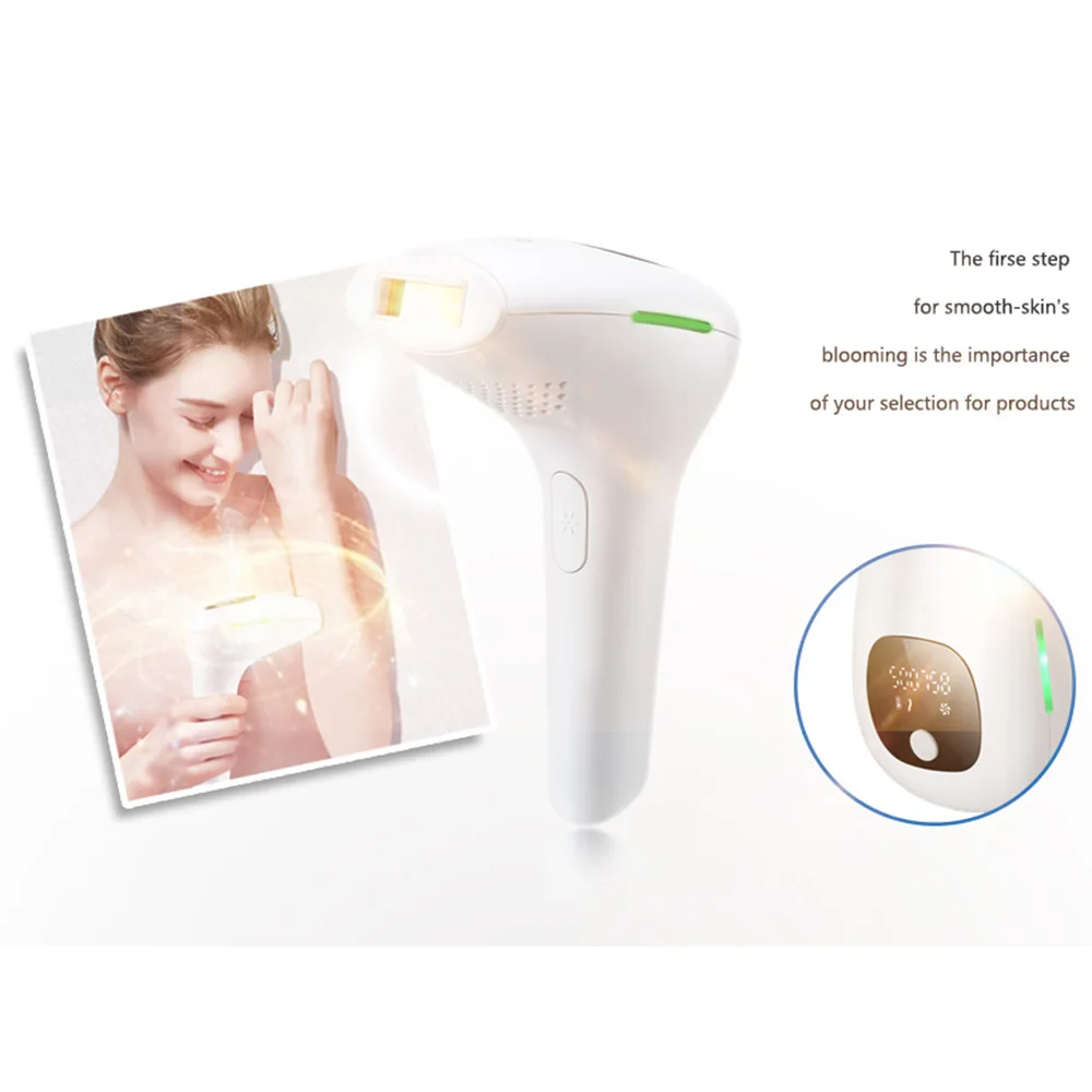 Permanent IPL Hair Removal Machine Device Uses Intense Pulsed Light Technology Permanent Reliable Body Hair Hair Removal System - Цвет: White with box