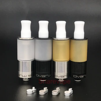 

Dvarw 16 MTL RTA 2ml DIY Rebuildable Atomizer Single Coil With 4 AFCs 16mm PEI Vape Tank