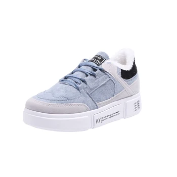 

Tenis Feminino 2019 New Women warm plush Sport Shoes winter Women Tennis Shoes Female Stability Athletic Sneakers Trainers Cheap