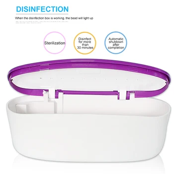 

UV Sterilizer Box Nail Tools Accessories Disinfection Sterilizer USB Nail Art Equipment Machine