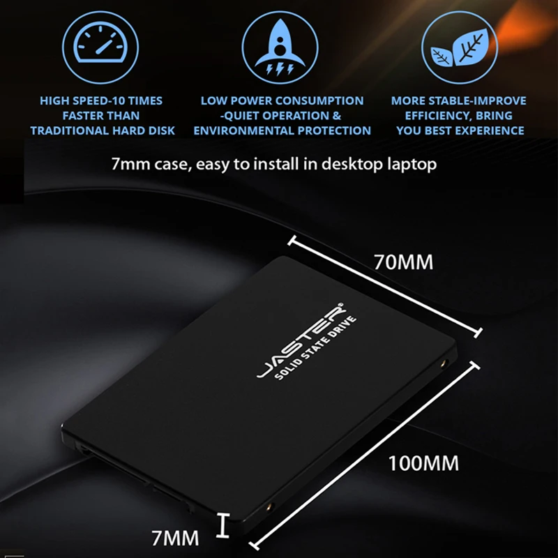 Внутренний твердотельный накопитель JASTER SSD 2 5 дюйма SATA3 HDD 120 ГБ 128 240 ssd 480 960