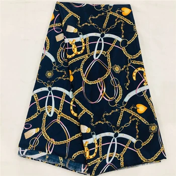 

Modal Organza Satin Silk Fabric African Soft SILK Wax Print Fabric 5 yard chiffon Silk fabric Imitated Ankara Fabric 051211