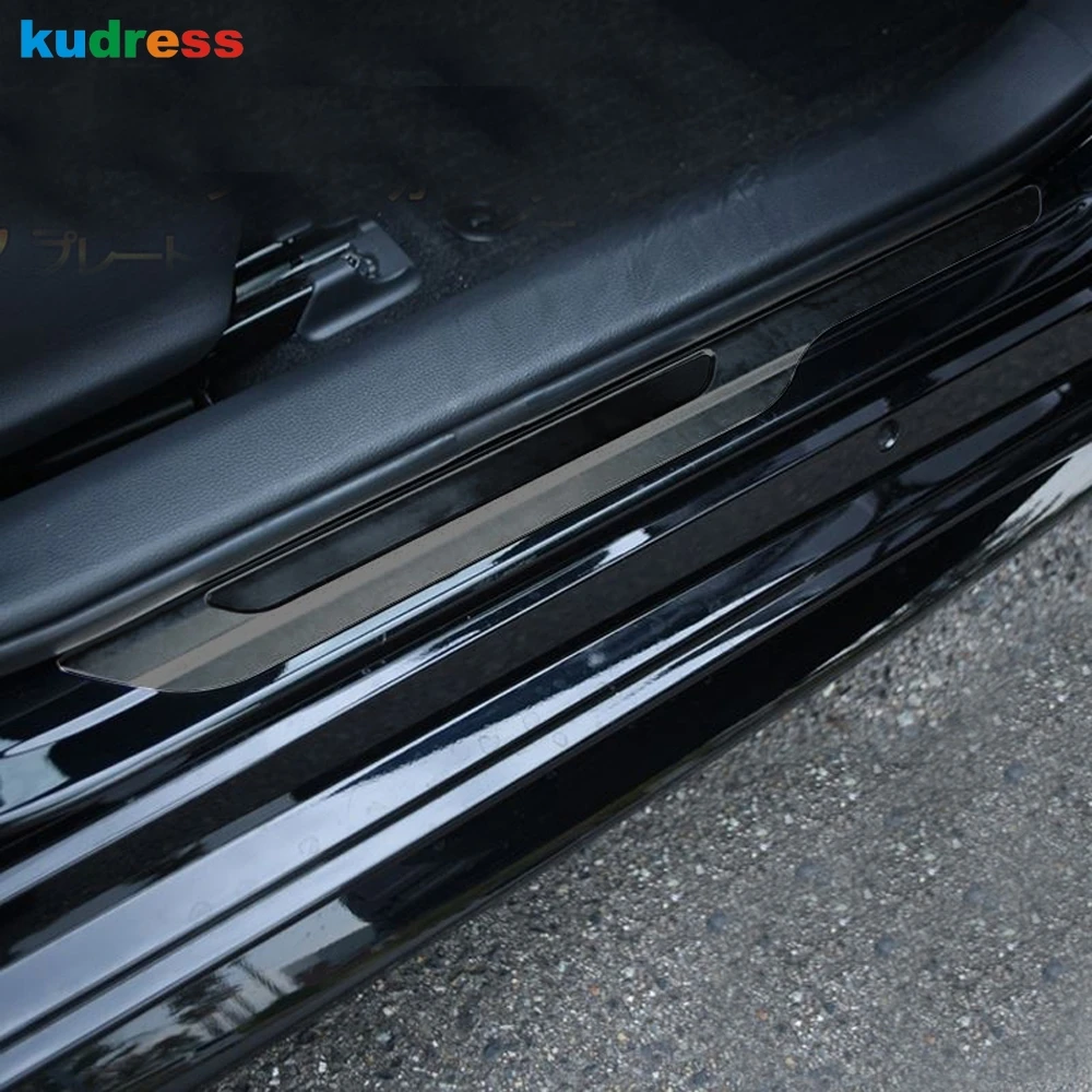 Накладка на порог автомобильной двери из нержавеющей стали для хэтчбека Toyota Corolla