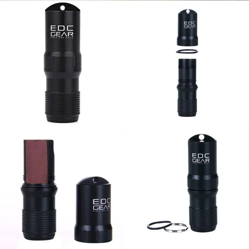 Походные инструменты туристическое снаряжение для выживания Водонепроницаемые Таблетки/коробка контейнер KT01