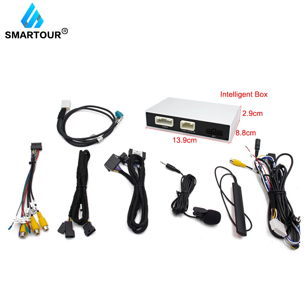 Smartour беспроводной CarPlay для IOS/Android автомобильный интерфейсный бокс BMW E60 E70 E71 E84 F01 F02