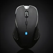 Беспроводная Bluetooth мышь, Высококачественная оптическая компьютерная игровая мышь 1600 dpi, эргономичная мини-мышь для ноутбука