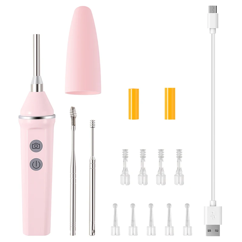 Cena Najnowszy 3.9MM 5.0MP endoskop do ucha bezprzewodowy woskowiny urządzenia do oczyszczania ucha łyżka z 6 Led Lights boroskop dla androida, iOS, Smartphone