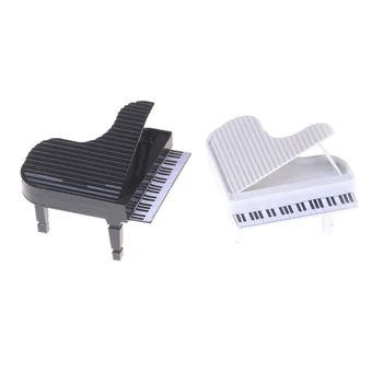 

5.7*5*5cm Fashion Dollhouse Miniature Piano Micro Landscape Decor Toy Sand Table Model Best Gift For Kids Children