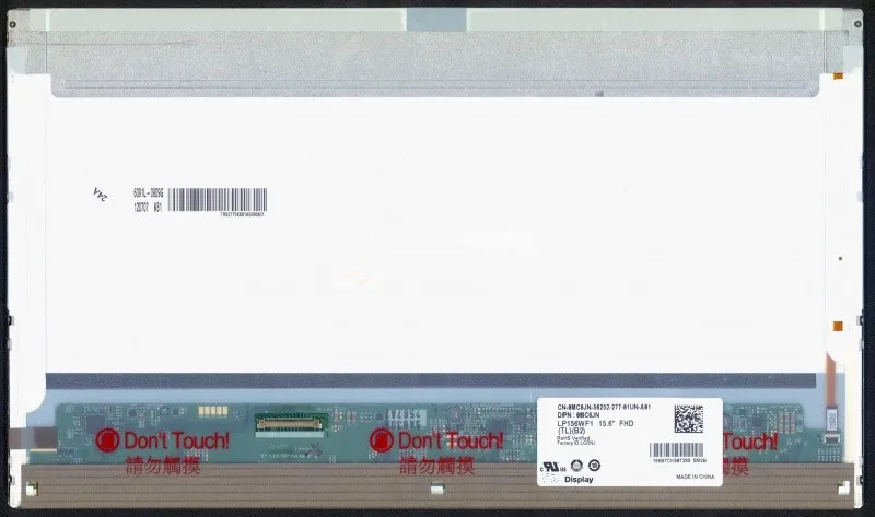 ЖК-экран LP156WF1-TLC2 дюймов FHD TN matrix LP156WF1 TLC2 LVDS 40-контактный 1920 P | Компьютеры и офис
