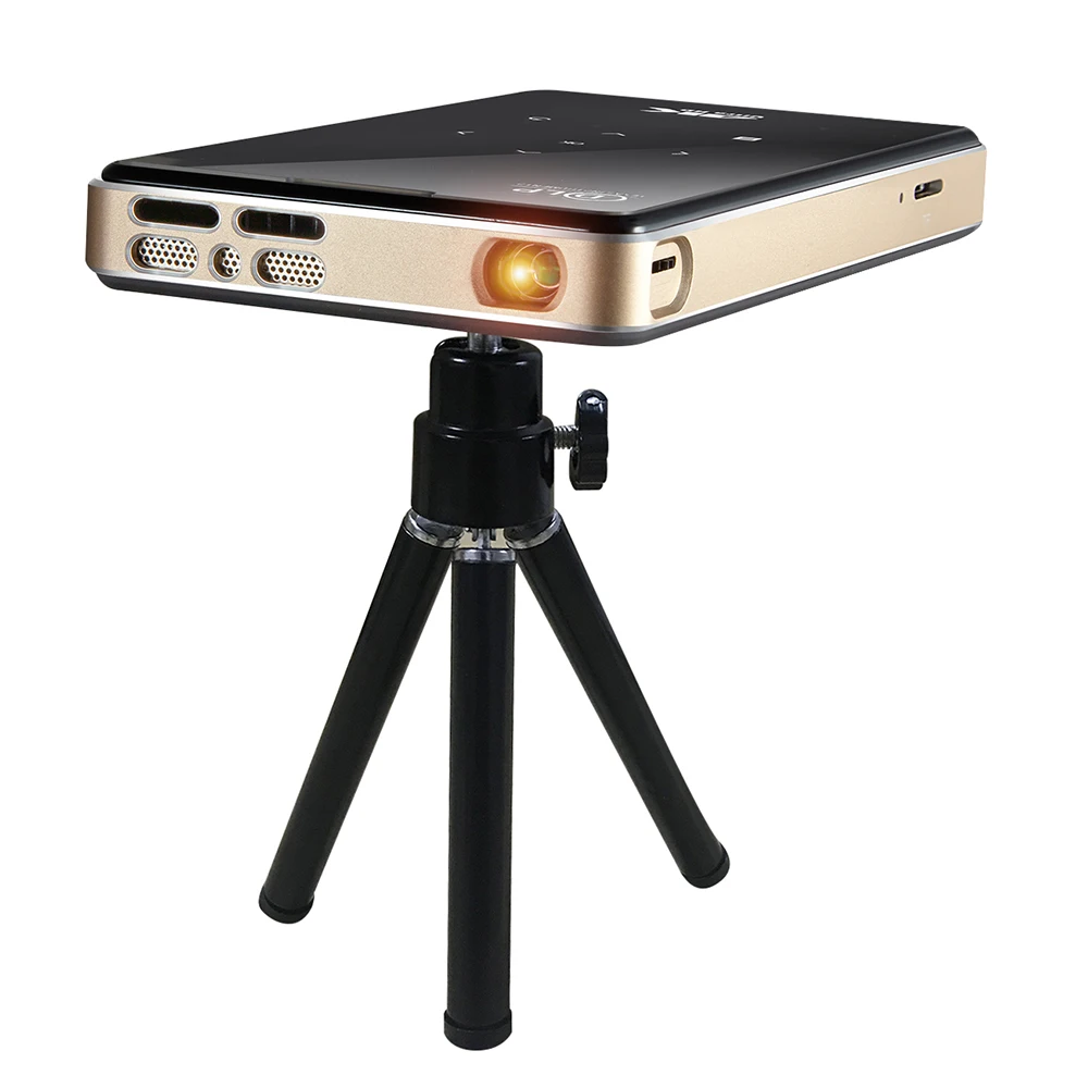 Kebidumei портативный HD 4K Real 3D DLP проектор батарея P8I Android 7 1 OS лазерный WiFi светодиодный