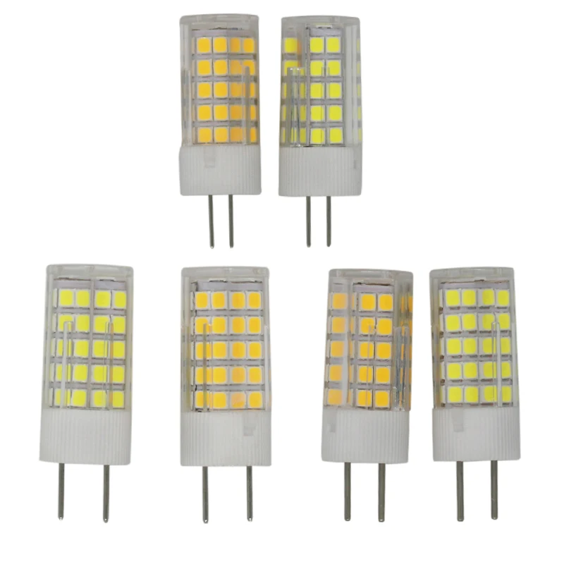 Высокое качество! G4 G8 GY6.35 SMD2835 7 Вт 9 Вт 10 Вт AC110V AC220V затемнения светодиодный светильник лампы лампада кукурузы светильник s