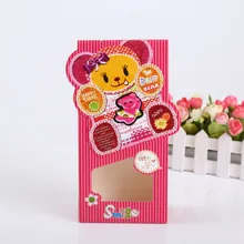 Коричневый бумажный пакет для продуктов упаковочная коробка, OEM пользовательские прочный из крафт-бумаги с рисунком бумажная коробка для упаковки для продажи- DH10271