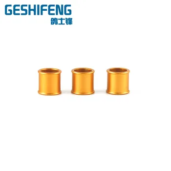 

Golden metal lace 14mm birds metal ring closed chicken ring