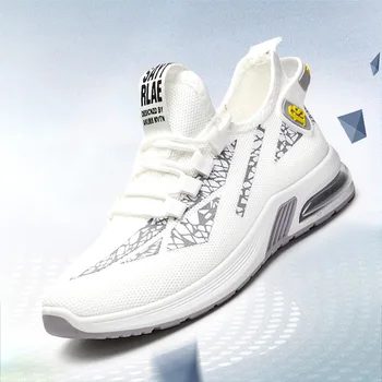 

2020 new couple flying woven shoes wild breathable lightweight shoes fashion comfortable casual sports shoes 36-44 yards M691