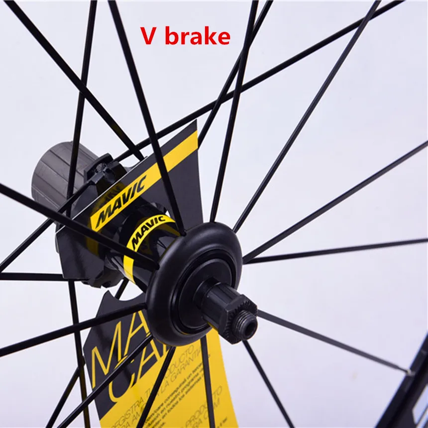 700C Road Bike Wheels 36mm Aluminum Alloy Bicycle Wheelset 20H Rims V Disc Brake